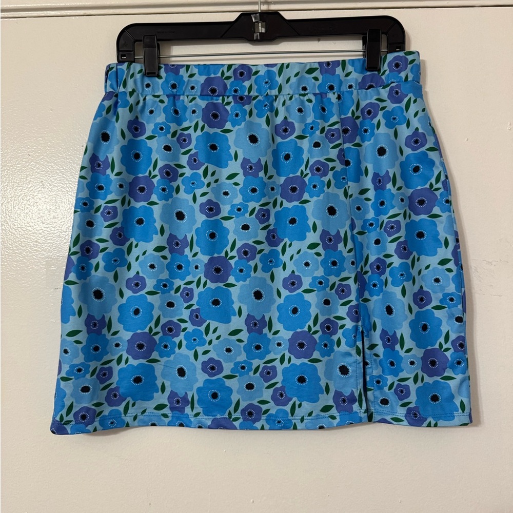 Princess Polly Blue Mini Pencil Skirt Resort Wear